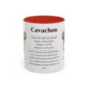 11oz Cavachon Mug, Red, front view