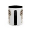 11oz Cavalier King Charles Spaniel Dog Mom Mug, Black, back view