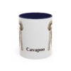 11oz Cavapoo Mug, Navy, front view