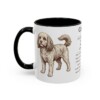 11oz Cavapoo Mug, Black, left side view