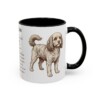 11oz Cavapoo Mug, Black, right side view