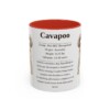 11oz Cavapoo Mug, Red, front view