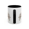 11oz Cesky Terrier Dog Dad Mug, Black, back view