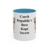 11oz-cesky-terrier-mug-humor-light-blue 11oz Funny Cesky Terrier Mug, Light Blue, front view