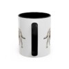 11oz Chesapeake Bay Retriever Mug, Black, back view