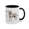 11oz Chesapeake Bay Retriever Mug, Black, right side view