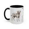 11oz Chesapeake Bay Retriever Mug, Black, left side view