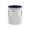 11oz Chesapeake Bay Retriever Mug, Navy, front view