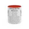 11oz Chesapeake Bay Retriever Mug, Red, front view