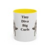 11oz Funny Chi-Poo Mug, Yellow, front view