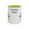 11oz chi poo mug, Light Green