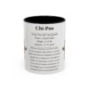11oz chi poo mug, Black