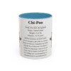 11oz chi poo mug, Light Blue