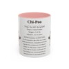 11oz chi poo mug, Pink
