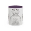 11oz chi poo mug, Purple