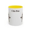 11oz Chi-Poo Mug, Yellow, front view
