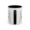 11oz Funny Chihuahua Mug, Black, back view