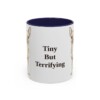 11oz Funny Chihuahua Mug, Navy, front view