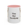 11oz Funny Chihuahua Mug, Pink, front view