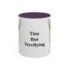 11oz Funny Chihuahua Mug, Purple, front view