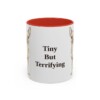 11oz Funny Chihuahua Mug, Red, front view