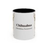 11oz-chihuahua-mug-latin-black-front 11oz Chihuahua Latin Mug, Black, front view