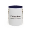11oz-chihuahua-mug-latin-navy 11oz Chihuahua Latin Mug, Navy, front view