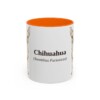 11oz-chihuahua-mug-latin-orange 11oz Chihuahua Latin Mug, Orange, front view