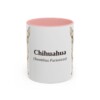 11oz-chihuahua-mug-latin-pink 11oz Chihuahua Latin Mug, Pink, front view