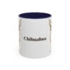 11oz Chihuahua Mug, Navy, front view