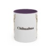 11oz Chihuahua Mug, Purple, front view