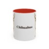 11oz Chihuahua Mug, Red, front view
