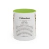 11oz-chihuahua-mug-writeup-light-green 11oz Chihuahua Mug, Light Green, front view