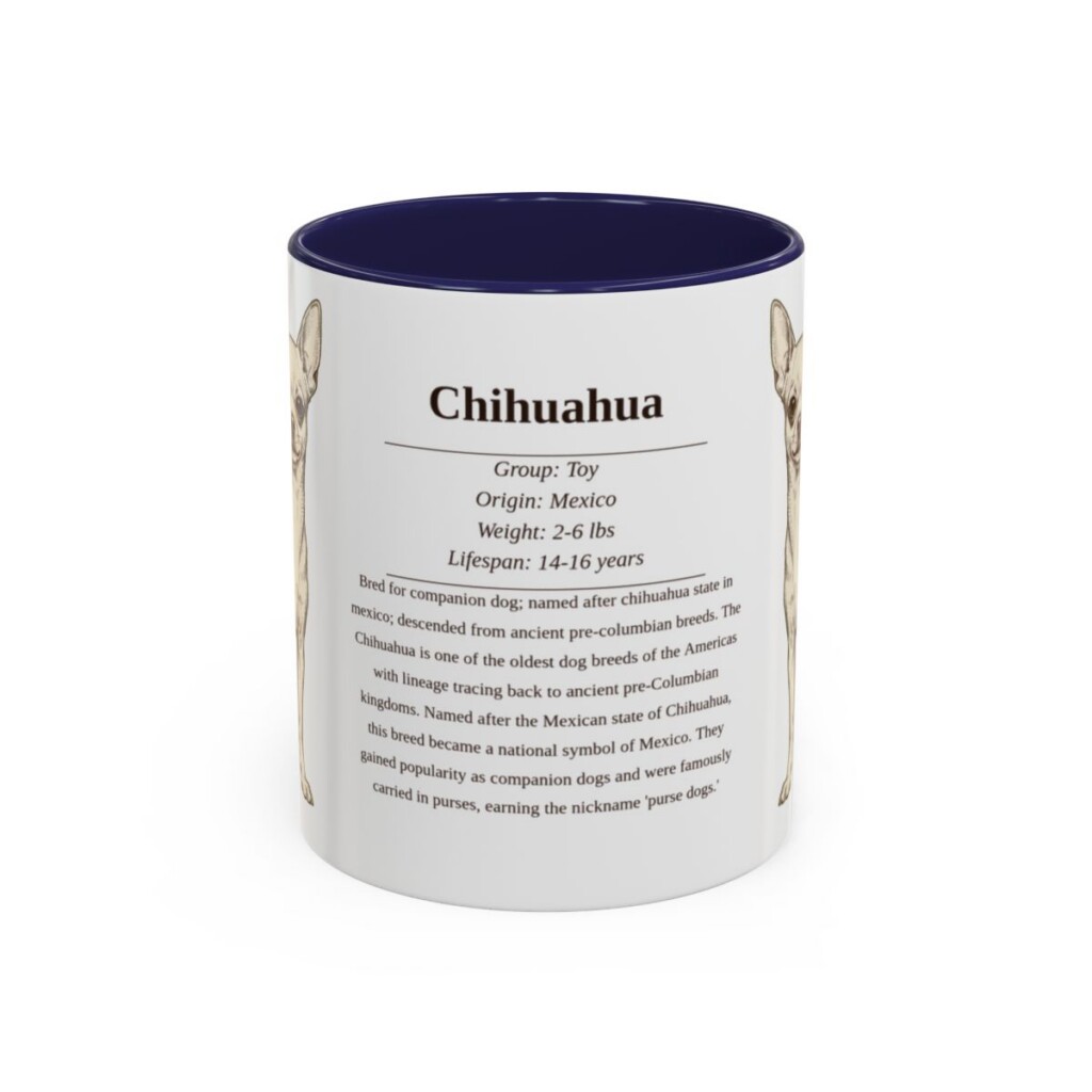11oz-chihuahua-mug-writeup-navy 11oz Chihuahua Mug, Navy, front view