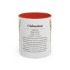 11oz-chihuahua-mug-writeup-red 11oz Chihuahua Mug, Red, front view