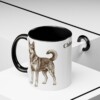 11oz Chinook Mug, Black, lifestyle photo