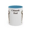 11oz-chinook-mug-dad-light-blue 11oz Chinook Dog Dad Mug, Light Blue, front view