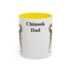 11oz-chinook-mug-dad-yellow 11oz Chinook Dog Dad Mug, Yellow, front view