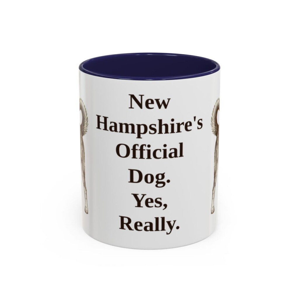 11oz-chinook-mug-humor-navy 11oz Funny Chinook Mug, Navy, front view