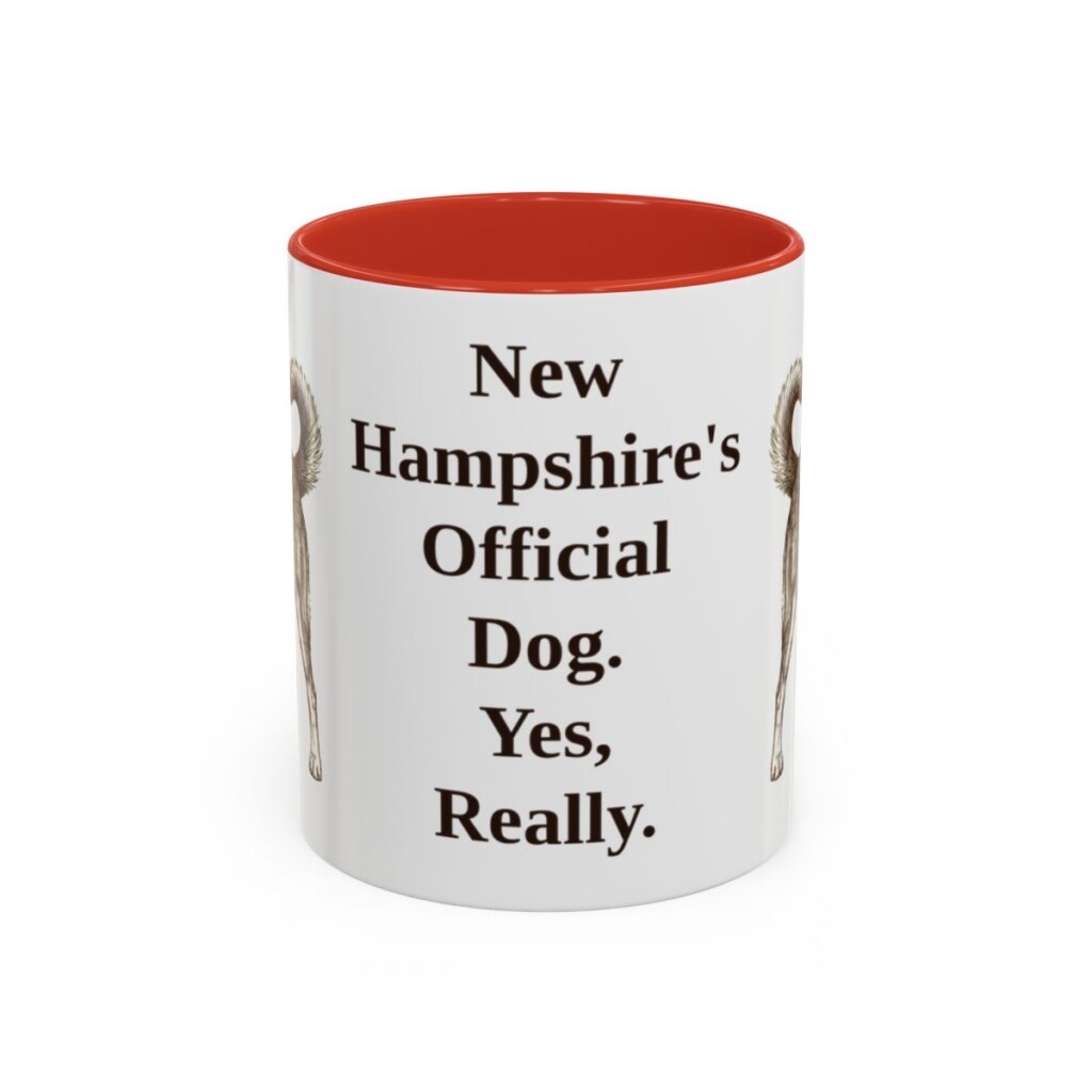 11oz-chinook-mug-humor-red 11oz Funny Chinook Mug, Red, front view