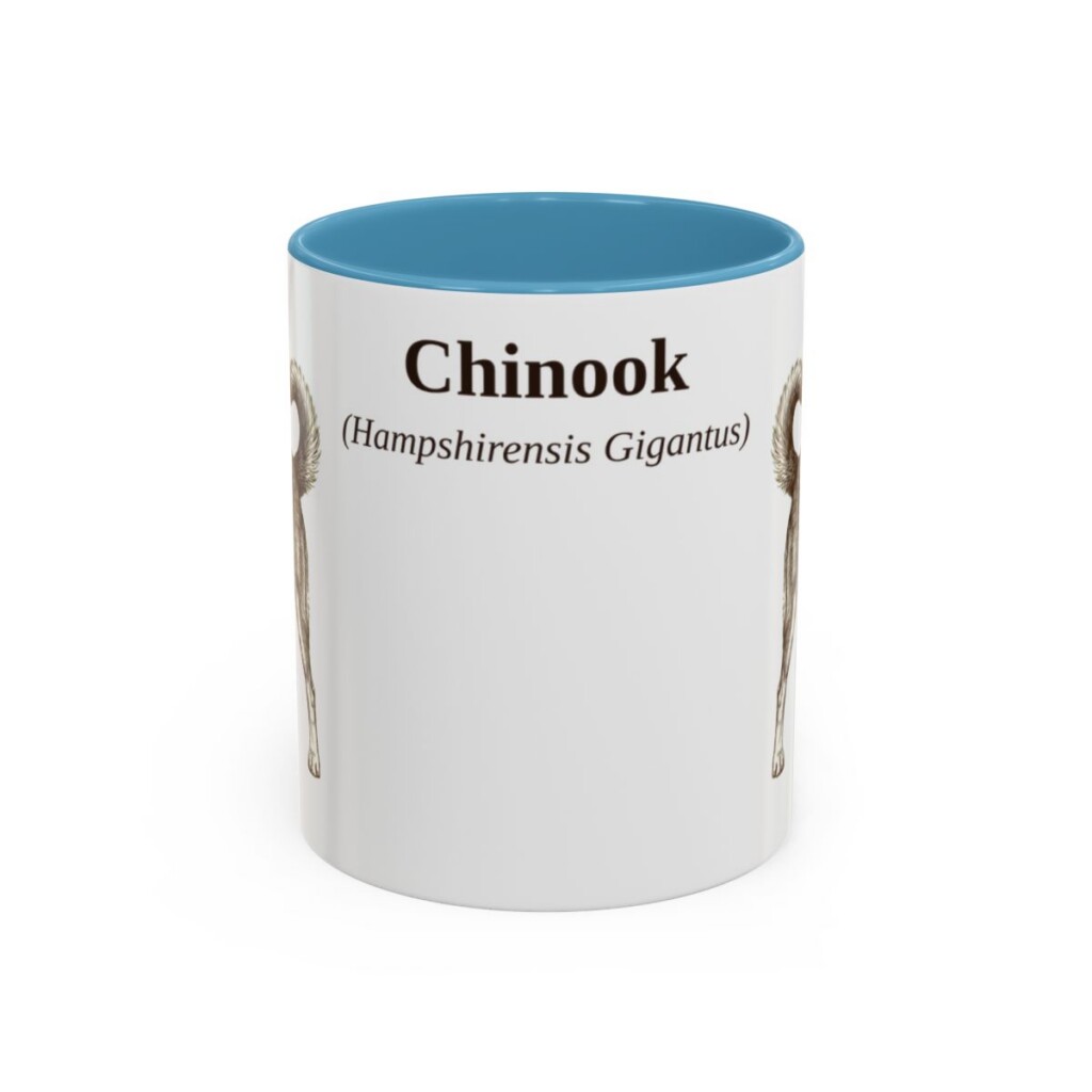 11oz-chinook-mug-latin-light-blue 11oz Chinook Latin Mug, Light Blue, front view