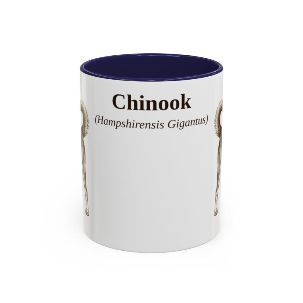 11oz-chinook-mug-latin-navy 11oz Chinook Latin Mug, Navy, front view