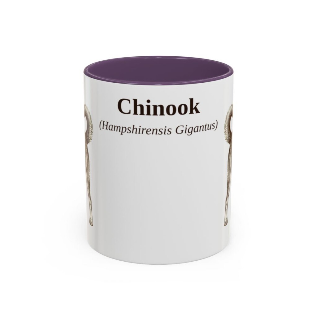 11oz-chinook-mug-latin-purple 11oz Chinook Latin Mug, Purple, front view