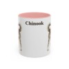 11oz Chinook Mug, Pink, front view
