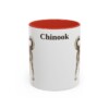 11oz Chinook Mug, Red, front view