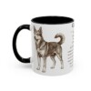 11oz Chinook Mug, Black, left side view