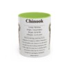 11oz Chinook Mug, Light Green, front view