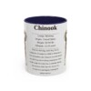 11oz Chinook Mug, Navy, front view
