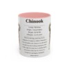 11oz Chinook Mug, Pink, front view