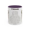 11oz Chinook Mug, Purple, front view